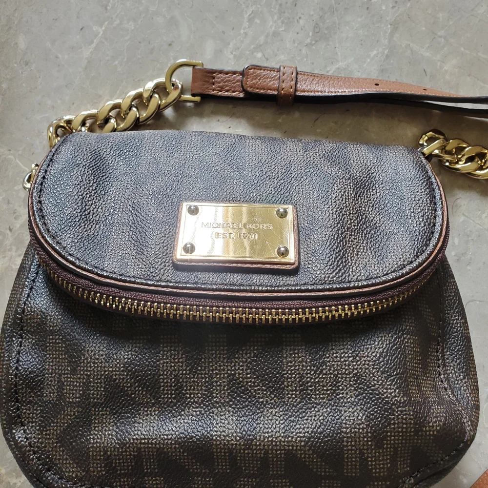 Michael Kors Brown Crossbody - Picture 2 of 7